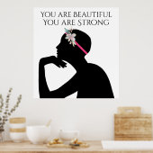 Poster Forte belle femme (Cuisine)