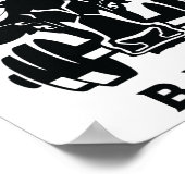 Poster Forte Comme Un Bâtiment À Taureau 6 (Coin)