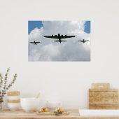 Poster Forteresse du vol B-17 (Cuisine)