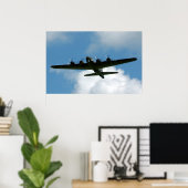 Poster Forteresse du vol B-17 (Bureau à domicile)
