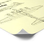 Poster Forteresse volante B17 (Coin)