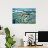 Poster Forteresse volante B-17 (Bureau à domicile)