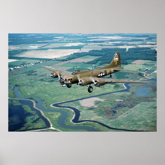 Poster Forteresse volante B-17 (Devant)