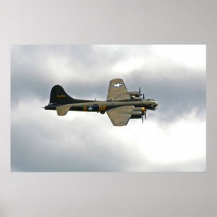 Poster Forteresse volante B-17