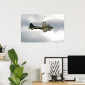 Poster Forteresse volante B-17 (Bureau à domicile)