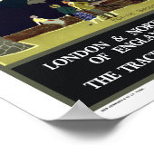 Poster Forth Bridge, Écosse - Vol Scotsman (Coin)