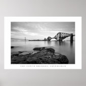 Poster Forth Bridges, Édimbourg - Imprimer (Devant)