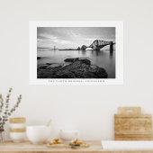 Poster Forth Bridges, Édimbourg - Imprimer (Cuisine)