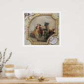 Poster Fortitude et Justice, from the Sala Capitolare (Cuisine)