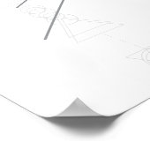 Poster Fortune Teller Eye Seer Esoteric Crystal Ball (Coin)