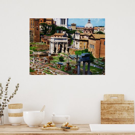 Poster Forum Panorama Rome Photo 2009 (Cuisine)