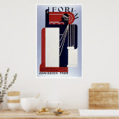 Poster Forum sur l'éducation 1939 WPA (Cuisine)