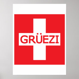 Poster Fosse commune de Gruezi