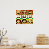 Poster Foster Grant et années 1950 (Cuisine)