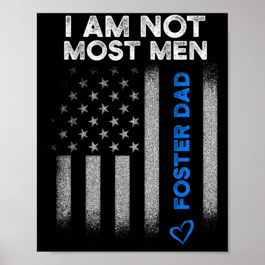 Poster Foster Parent Dad Most Men Foster Care  (Devant)