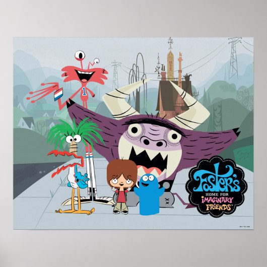 Poster Foster's Home for Imaginary Friends | Bienvenue (Devant)