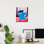 Poster Foster's Home for Imaginary Friends | Bloo Cool (Bureau à domicile)