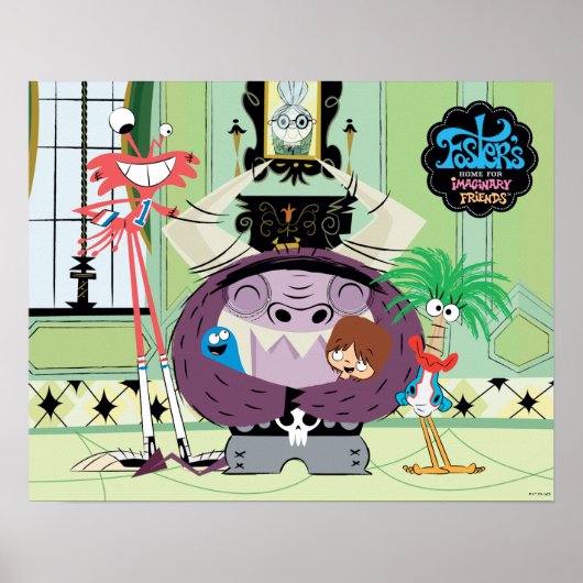 Poster Foster's Home for Imaginary Friends | Groupe Hug (Devant)