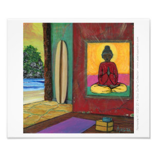 Poster fotopapier Namaste ©2016SoulSurfeCollection