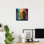 Poster fou (Bureau à domicile)