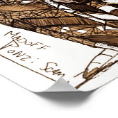 Poster fou blanc (Coin)