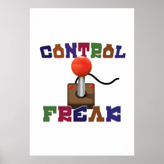 Poster Fou de contrôle (Devant)