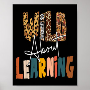 Poster Fou de l'apprentissage Enseignant Byck à l'école e