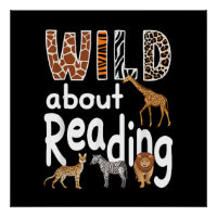 Fou de lecture Animaux de zoo Amoureux des livres