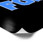 Poster Fou d'échecs (Coin)