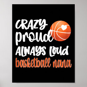 Poster Fou Fier Toujours Loud Bysketbyll Nana Grandma