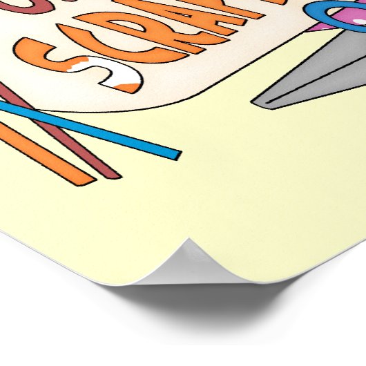 Poster Fou Pour Scrapbooking (Coin)