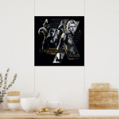 Poster Foudroyants* | Graphisme de groupe (Cuisine)