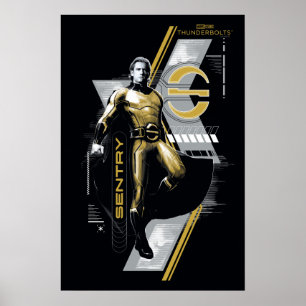 Poster Foudroyants*   Graphisme du personnage de Sentry