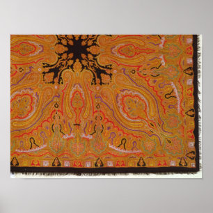 Poster Foulard de Cashmere, vers 1870-80