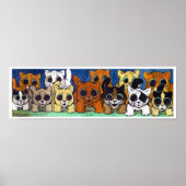 Poster Foule de Chats, Louis Wain (Devant)