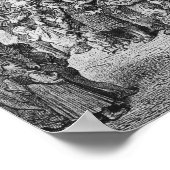 Poster Foule de spectateurs et spectateurs (Coin)