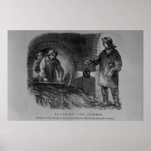 Poster Fouler les égouts (Devant)