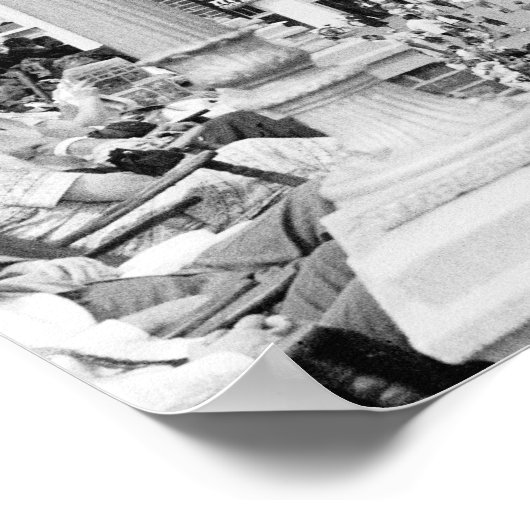 Poster Foules 2 (Coin)