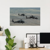 Poster Foules et Apaches (Bureau à domicile)