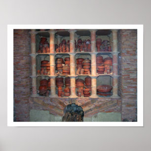 Poster Four de poterie de Graufesenque, c.150 AVANT JÉSUS