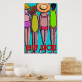 Poster Four Gals sur Jersey Shore, (Cuisine)