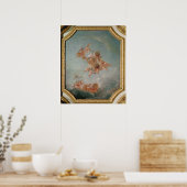 Poster Four Seasons dans la Salle du Conseil - Printemps (Cuisine)