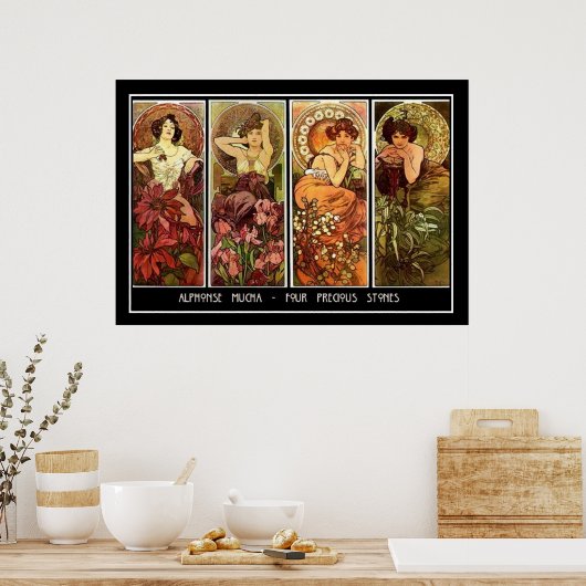 Poster Four Stones Print (Cuisine)