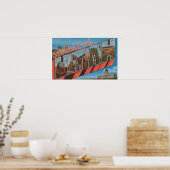 Poster Fourche Espagnole, Utah - Scènes de grandes lettre (Cuisine)