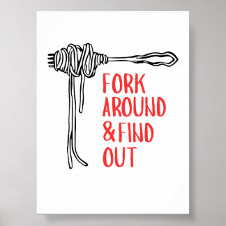 Poster Fourchette autour et découvrez Funny Pasta