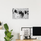 Poster fourmis de surf (Bureau à domicile)