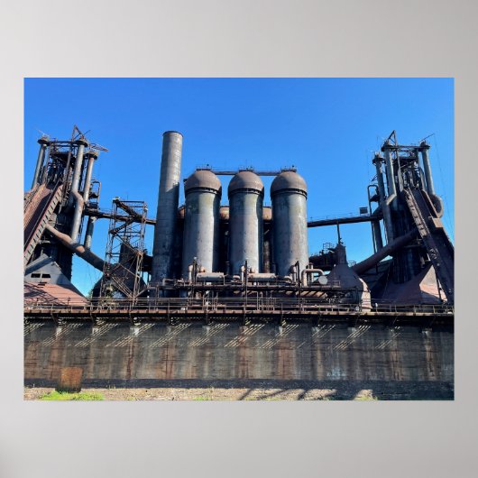 Poster Fourneau abandonné (Devant)