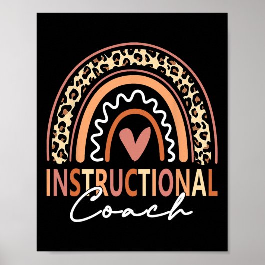 Poster Fournitures de l'entraîneur instructif léopard arc (Devant)