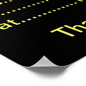 Poster Fournitures de restaurant, panneau Heures d'ouvert (Coin)