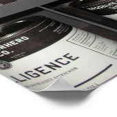 Poster Fournitures Superhero (Coin)